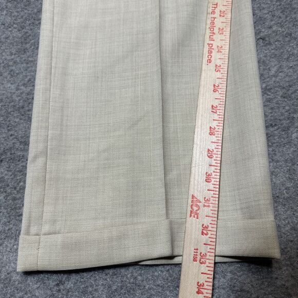 Men's Cream Cargo Pants - Picture 5 of 8